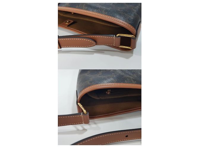 Céline  mala Bucket Triomphe Medium - vista 6
