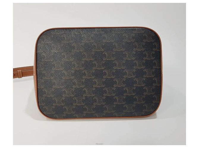 Céline  mala Bucket Triomphe Medium - vista 7