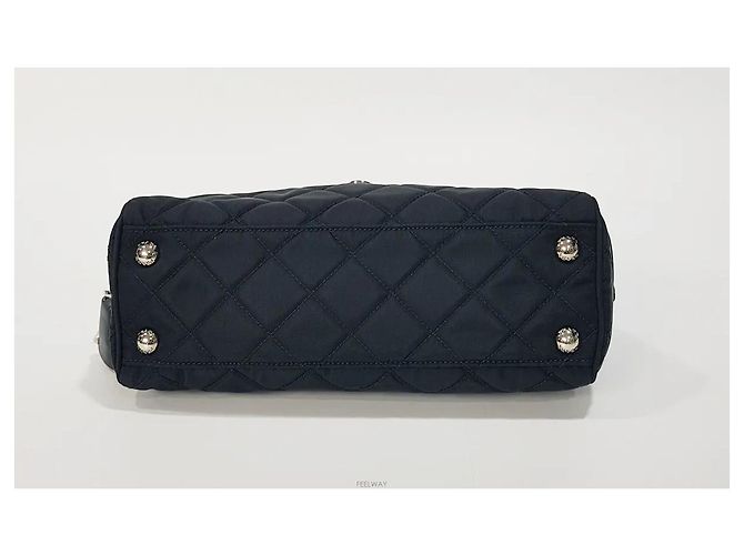 Prada Bolsa de Ombro com Corrente Pocono acolchoada - vista 7
