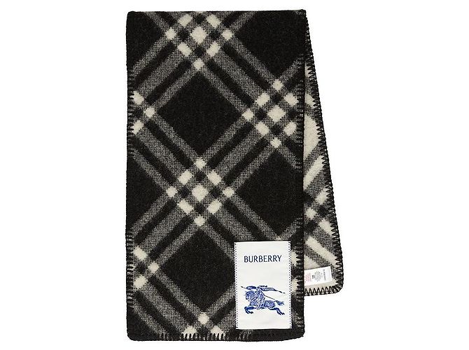 Burberry [Limited Edition] Sciarpa in lana a quadri - vista 2