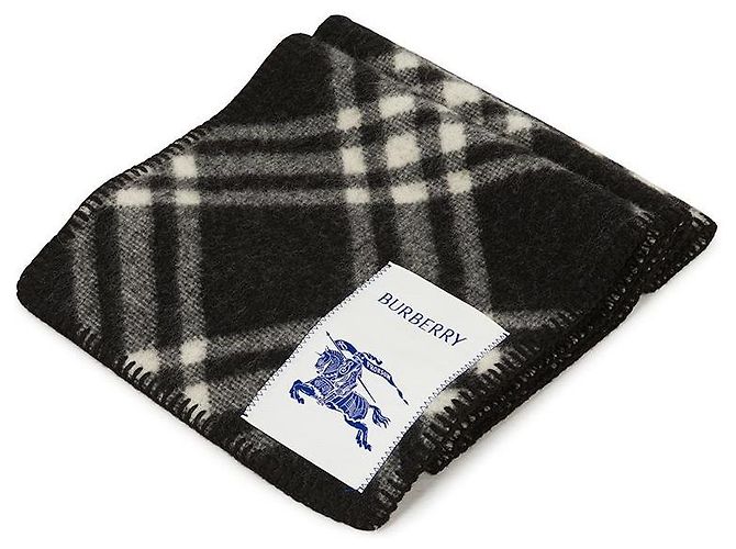 Burberry [Limited Edition] Sciarpa in lana a quadri - vista 3