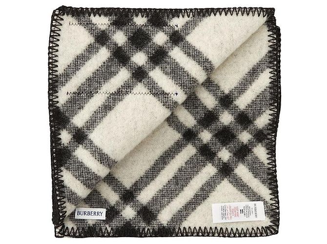 Burberry [Limited Edition] Sciarpa in lana a quadri - vista 4