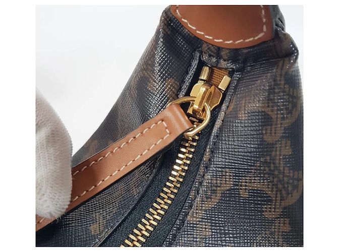 Bolso Hobo Mini Céline de Cuero Marrón - vista 7