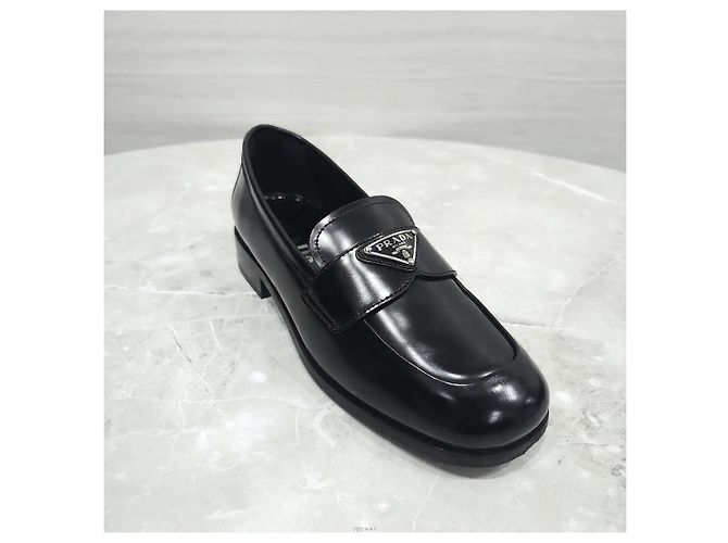 Prada Mocassini in pelle spazzolata - vista 5