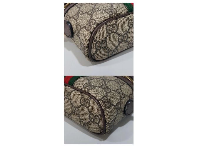 Gucci Mini Borsa Ophidia GG con manico - vista 7