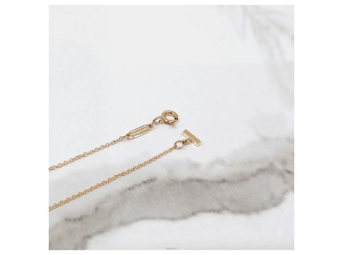 Tiffany & Co Collana Smile Mini Diamond Rose Gold - vista 5