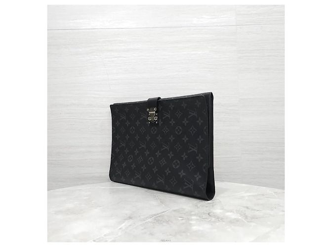 Louis Vuitton Clutch Porta Documenti per Tablet Monogram Eclipse - vista 2