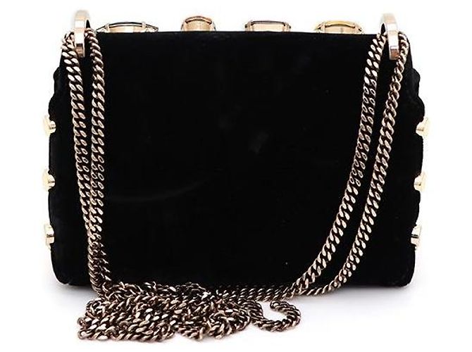 Jimmy Choo Borsa a tracolla mini Velvet Rocket - vista 3
