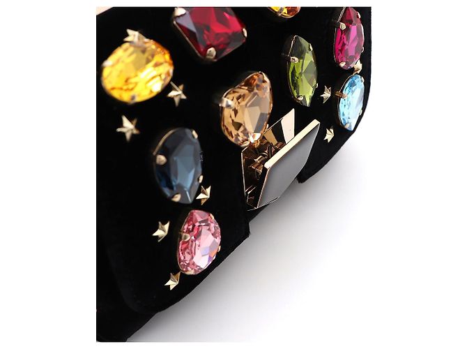 Jimmy Choo Borsa a tracolla mini Velvet Rocket - vista 5