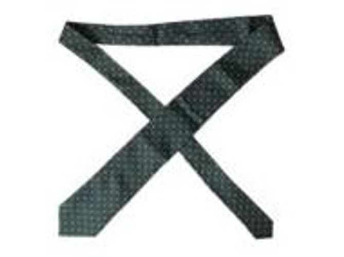 Dolce & Gabbana Green Silk Branded Logo Adjustable Men Tie - view 2