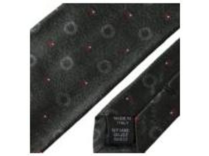 Dolce & Gabbana Cravatta regolabile da uomo Fantasy % Silk Grigio Scuro - vista 3