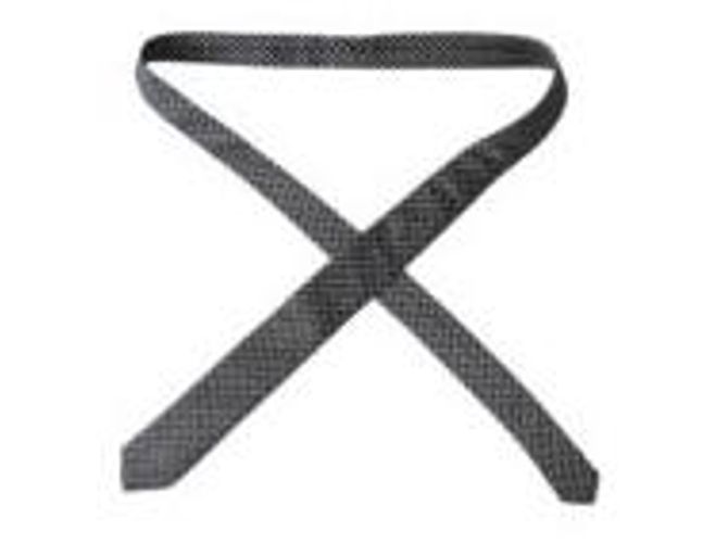 Dolce & Gabbana Dark Gray % Silk Patterned Adjustable Men Tie - view 2