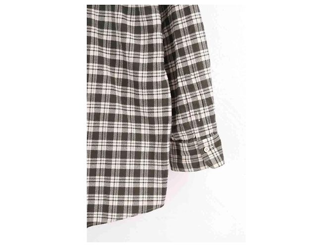 Camicia Gucci in cotone kaki L - vista 4