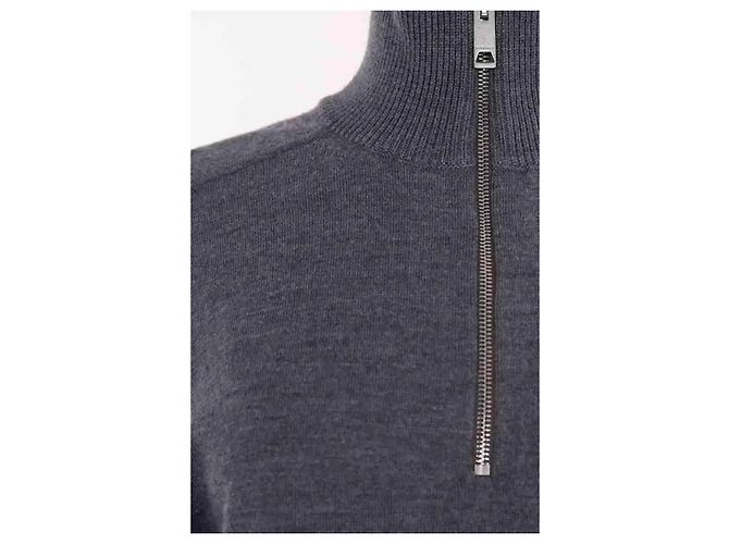 Jersey de lana gris Burberry - vista 2