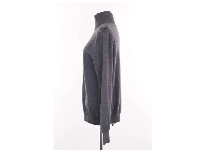 Jersey de lana gris Burberry - vista 3