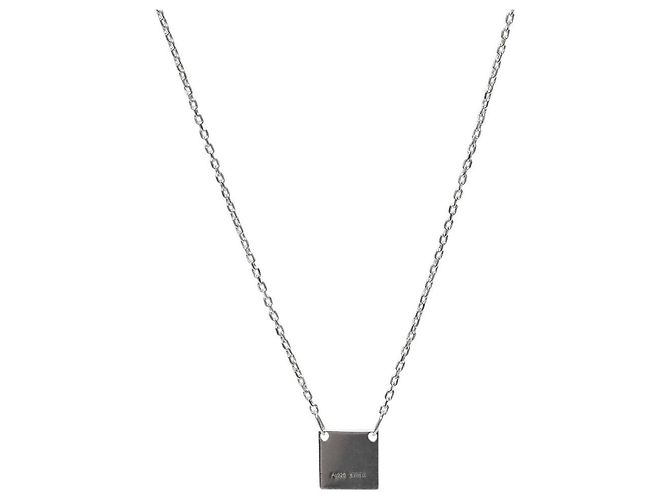 Gucci Collar de plata cuadrado - vista 2