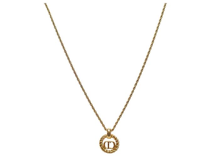 Dior Round CD Gold Halskette - Ansicht 2