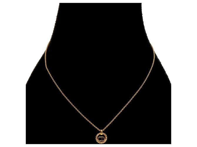 Dior Round CD Gold Halskette - Ansicht 5