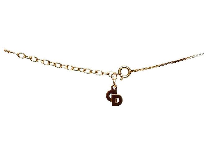 Dior Cubic CD Gold Halskette - Ansicht 3