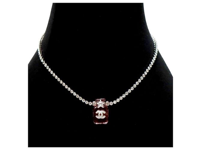 Chanel Collana a Bottiglia di Cristallo - vista 5