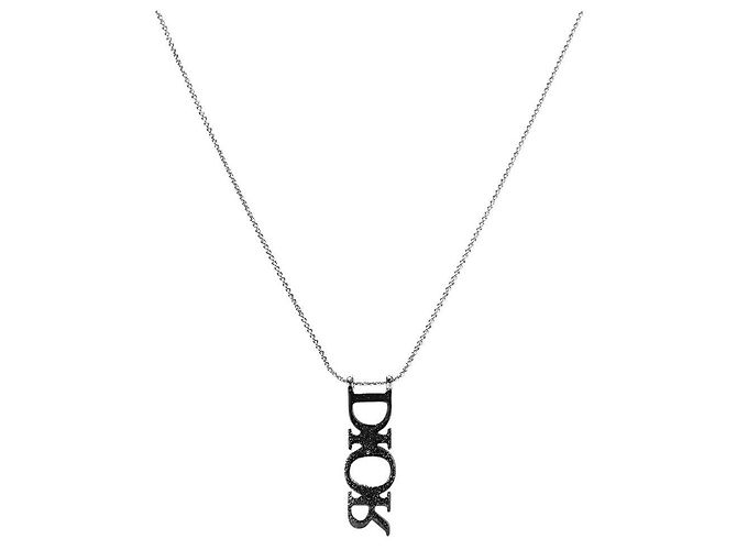 Dior Collana Verticale Argento - vista 2