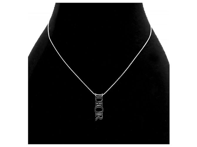 Dior Collana Verticale Argento - vista 5
