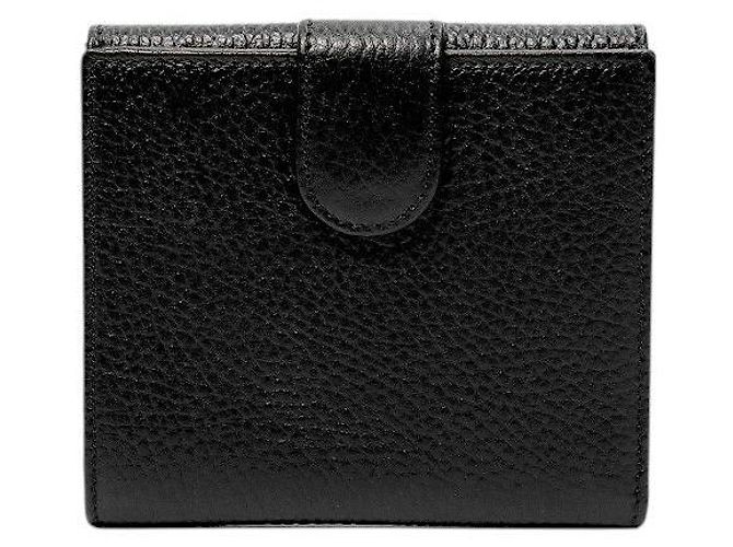 Gucci Interlocking Geldbörse Schwarz - Ansicht 3