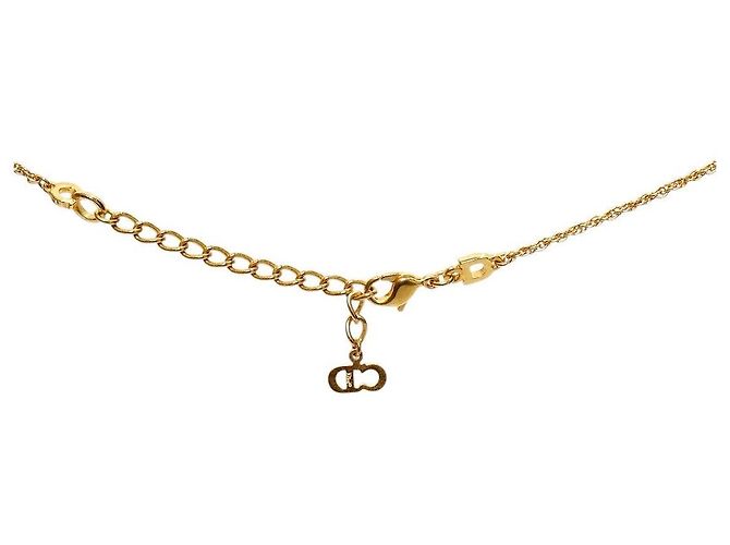 Dior Plate Gold Halskette - Ansicht 3