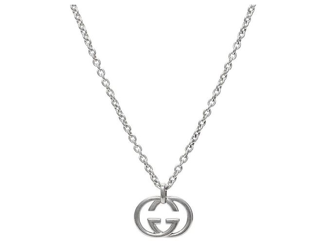 Gucci Collar entrelazado de plata - vista 2
