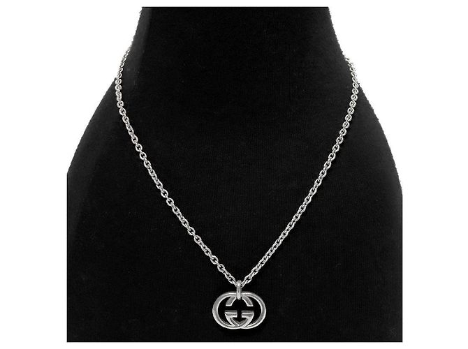 Gucci Collar entrelazado de plata - vista 5