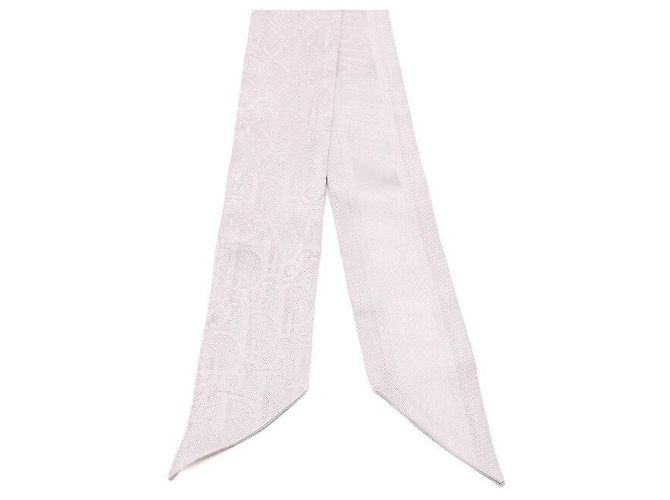 Dior Pañuelo de seda Mica Oblique rosa - vista 2