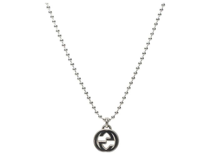 Gucci Bold Interlocking Silberkette - Ansicht 2