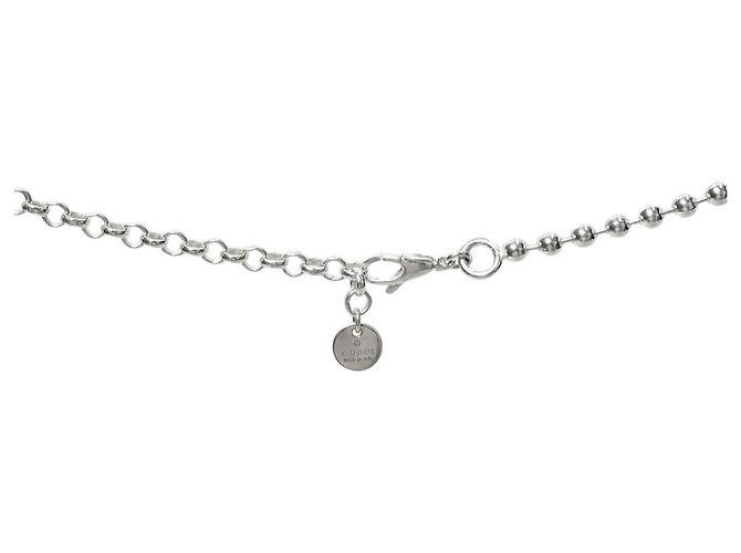 Gucci Bold Interlocking Silberkette - Ansicht 3