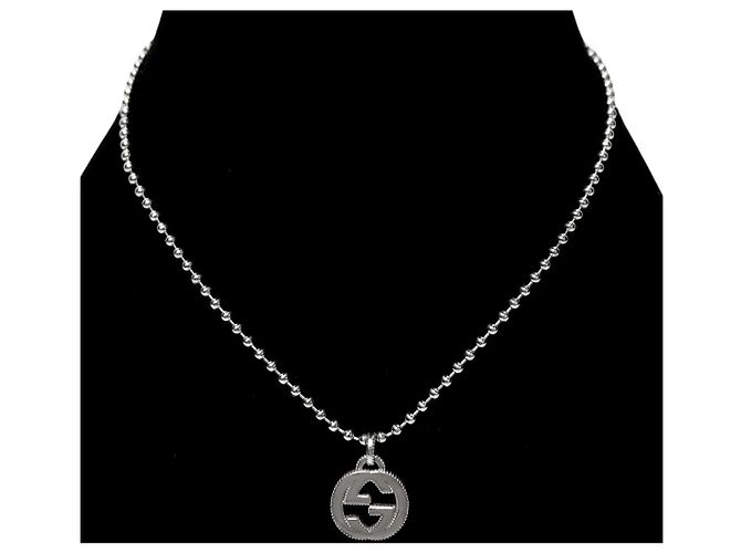Gucci Bold Interlocking Silberkette - Ansicht 5