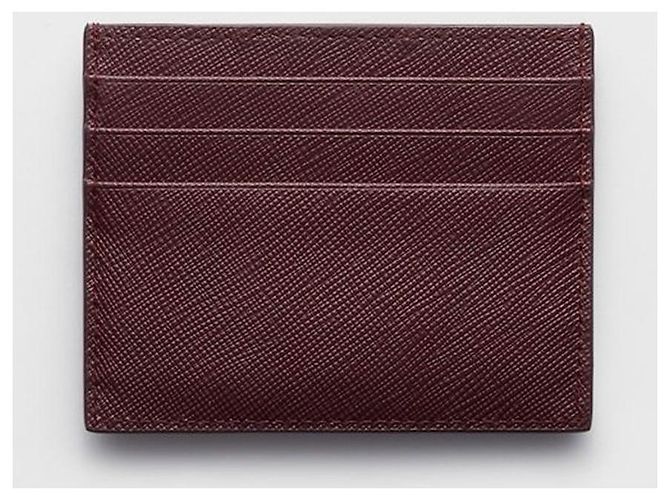 Prada Saffiano Logo Card Holder - view 2