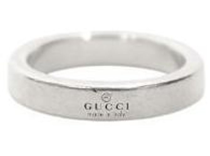 Gucci Anillo de plata entrelazado diagonal - vista 3