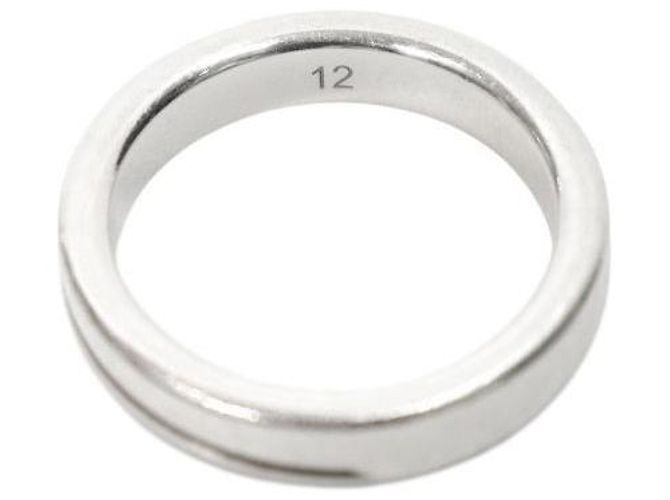 Gucci Anillo de plata entrelazado diagonal - vista 5