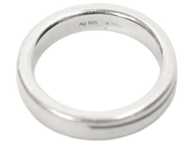 Gucci Anillo de plata entrelazado diagonal - vista 6