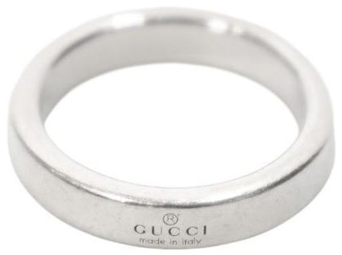 Gucci Anillo de plata entrelazado diagonal - vista 7