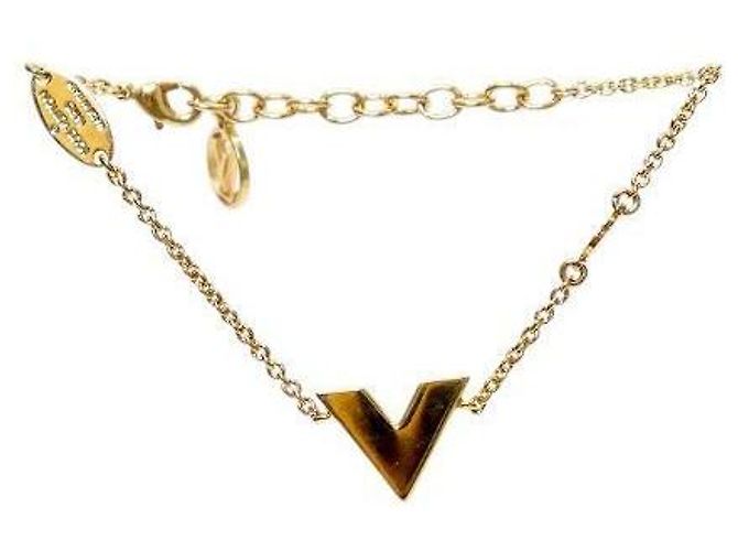 Bracciale Louis Vuitton Essential V Oro - vista 2