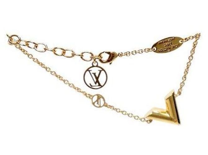 Bracciale Louis Vuitton Essential V Oro - vista 4