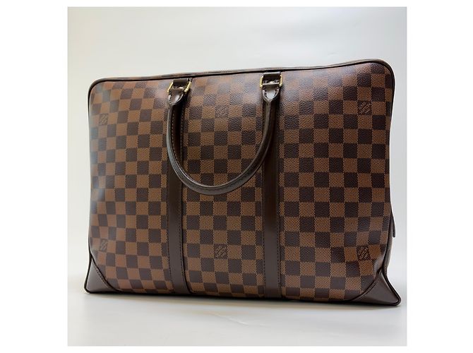 Louis Vuitton Porte-documents Briefcase Damier Forte - vue 9