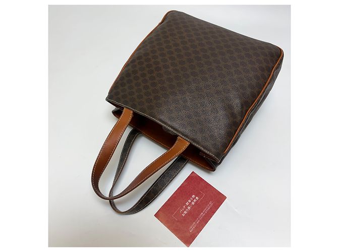 Céline Mala Tote Quadrada Macadam - vista 12