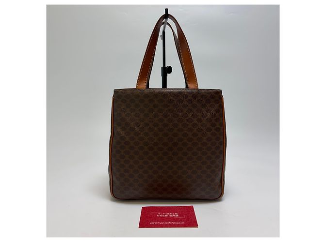 Céline Mala Tote Quadrada Macadam - vista 8