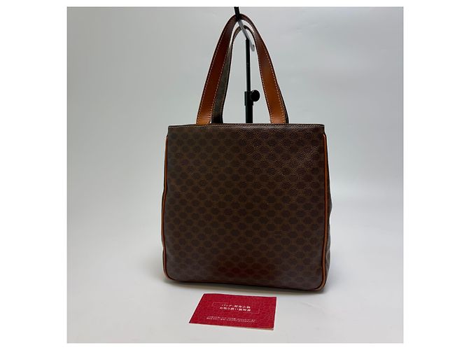 Céline Mala Tote Quadrada Macadam - vista 9