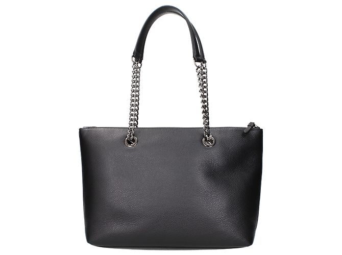 Jimmy Choo Borsa a tracolla in pelle nera - vista 3