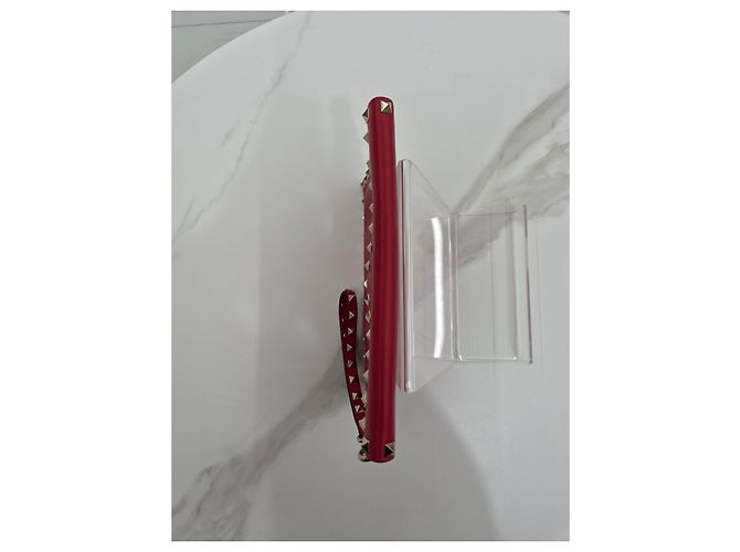 Valentino Clutch a busta con tracolla Rockstud in pelle - vista 11