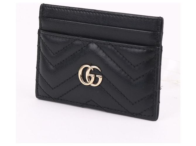 Gucci Matelassé Black Kartenetui - Ansicht 3