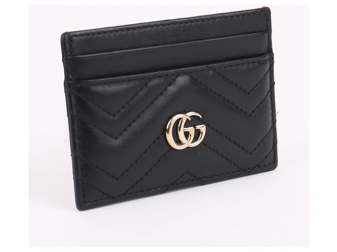 Gucci Matelassé Black Kartenetui - Ansicht 4
