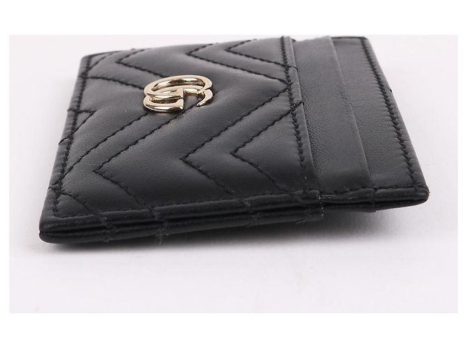 Gucci Matelassé Black Kartenetui - Ansicht 6